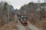 MEC 514 Leads the Rail Extra in Carmel